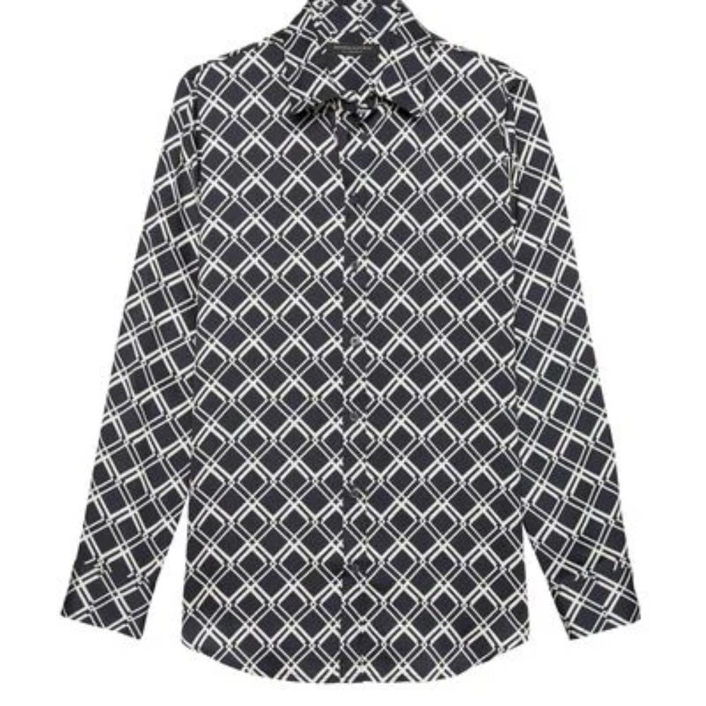 Banana Republic Dillon Classic fit, Navy Top. M